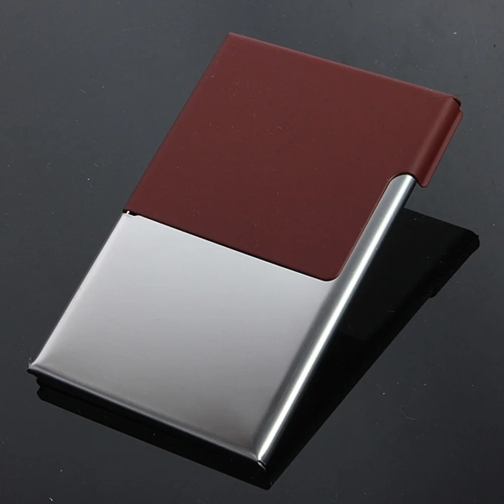 Silver and Brown Tablet Case